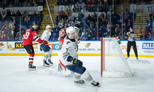 Romanov Rises to Occasion as T-Birds Blank Comets
